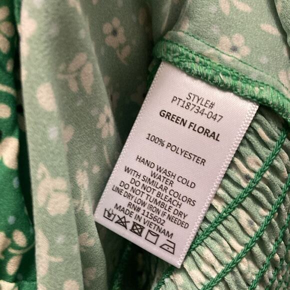 Women’s plus size cami 2X LUSH Floral Print Ruched boho cottage romantic fairy - Picture 11 of 11